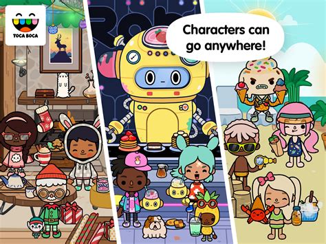 Great! When you download Toca Life World, we’ll help you bring all of that stuff into the mega-app. Then you can start mixing and matching locations and characters however you want. BUY NEW LOCATIONS AND CHARACTERS If you want more locations, that’s cool. Toca Life World has a shop where more than 100 locations, 500 …